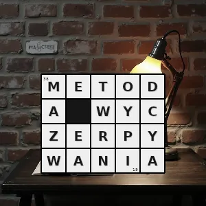 Hasło krzyżówkowe metoda obliczania pól figur geometrycznych oparta na wpisywaniu w daną figurę geometryczną ciągu figur o znanych polach - metoda wyczerpywania – rozwiązanie, synonimy, podpowiedzi i definicje krzyżówkowe